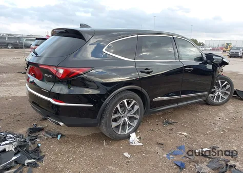 2022 Acura Mdx Technology Package z USA, uszkodzony, nr VIN 5J8YE1H42NL026009